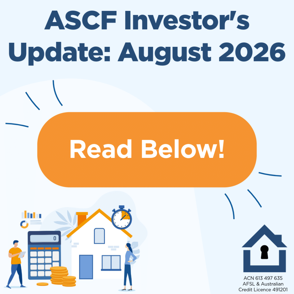 ASCF Investor's Update August 2026 Read Below