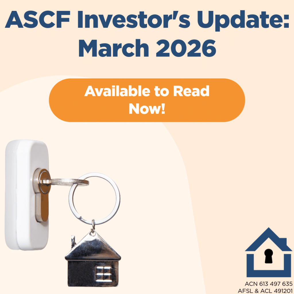 ASCF Investor's Update March 2026 Banner Image
