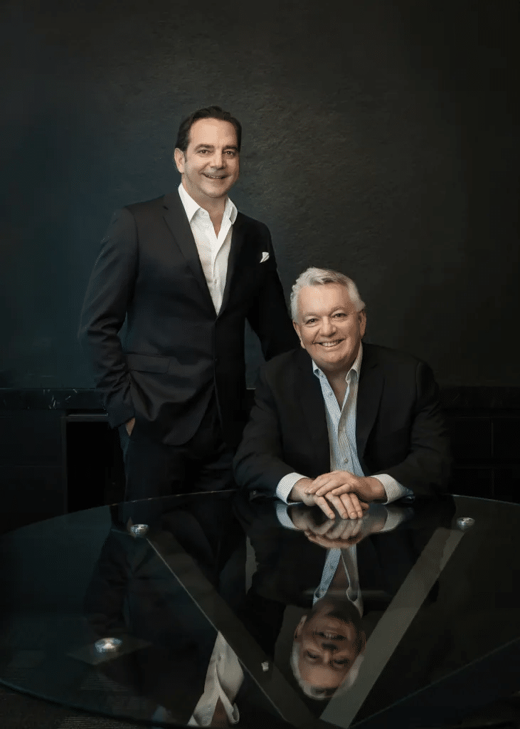 Australian Secure Capital Fund (ASCF) directors Filippo Sciacca (L) and Richard Taylor (R)